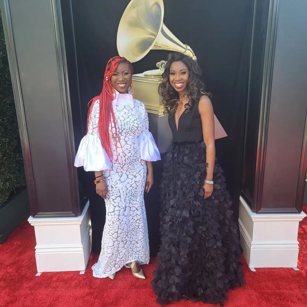 tolumide's tweet image. Good times attending 65th Grammy Awards as a voting member for the @recordingacademy #DCchapter Met some Nominees and Winners Big CONGRATS. 👏💃🤗

Who watched the show? Any favorite moments?

Fashion Designer: @afua_sam @dmaxsi
Makeup: @star4makeup
Hai… instagr.am/p/Coa7lbEPLqK/