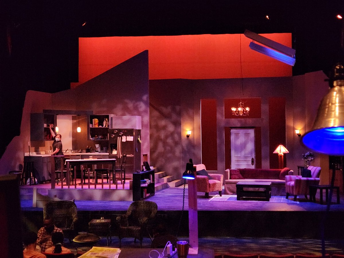 EMUTheatre's tweet photo. We're almost done with Tech Week for "Stick Fly," friends! The cast and crew have been working all week to put this sensational production together. We hope to see you this weekend at this incredible show!
#EMUTheatre #StickFly #TechWeek #Legacy #OpeningSoon https://t.co/jp7ew9r3z8