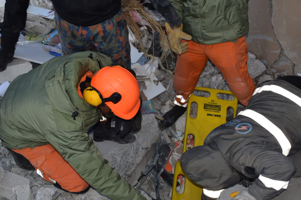#OperationDost | Search and rescue operation underway by NDRF teams in Turkey’s …