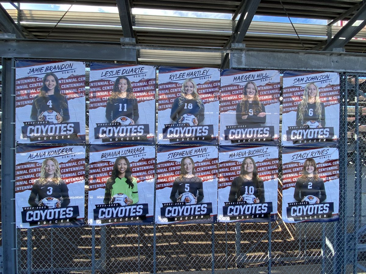 CehsGirls's tweet image. Big night for the Lady Coyotes tomorrow as we take on Mountain View Marana tomorrow afternoon at 4:00pm.  Please come out and support our squad as we make a push in the playoffs!  This will be the last home field game for these Seniors!