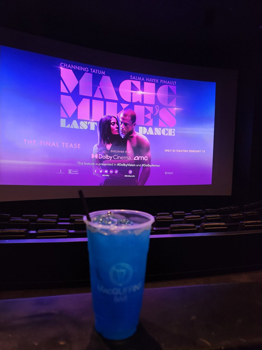 clintworthing's tweet image. They really want us blitzed for this #MagicMike screening!