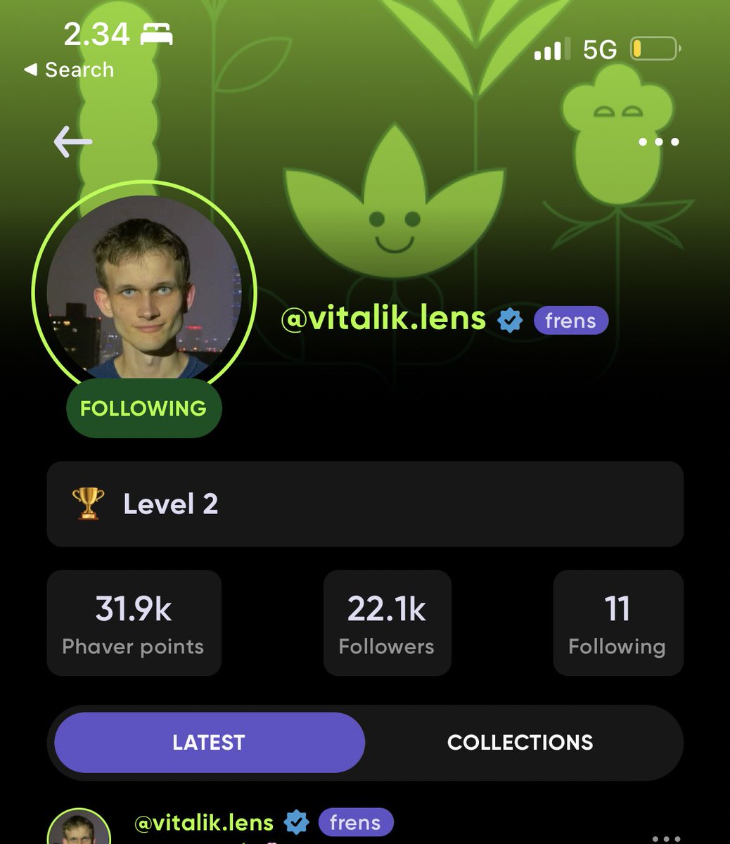 ai_socialdao's tweet photo. @PackBagPoints @LensProtocol @StaniKulechov You can comment on Phaver posts still and follow already people on Lens like @VitalikButerin while we wait for more handles 🌿 https://t.co/shB1YT7MXJ