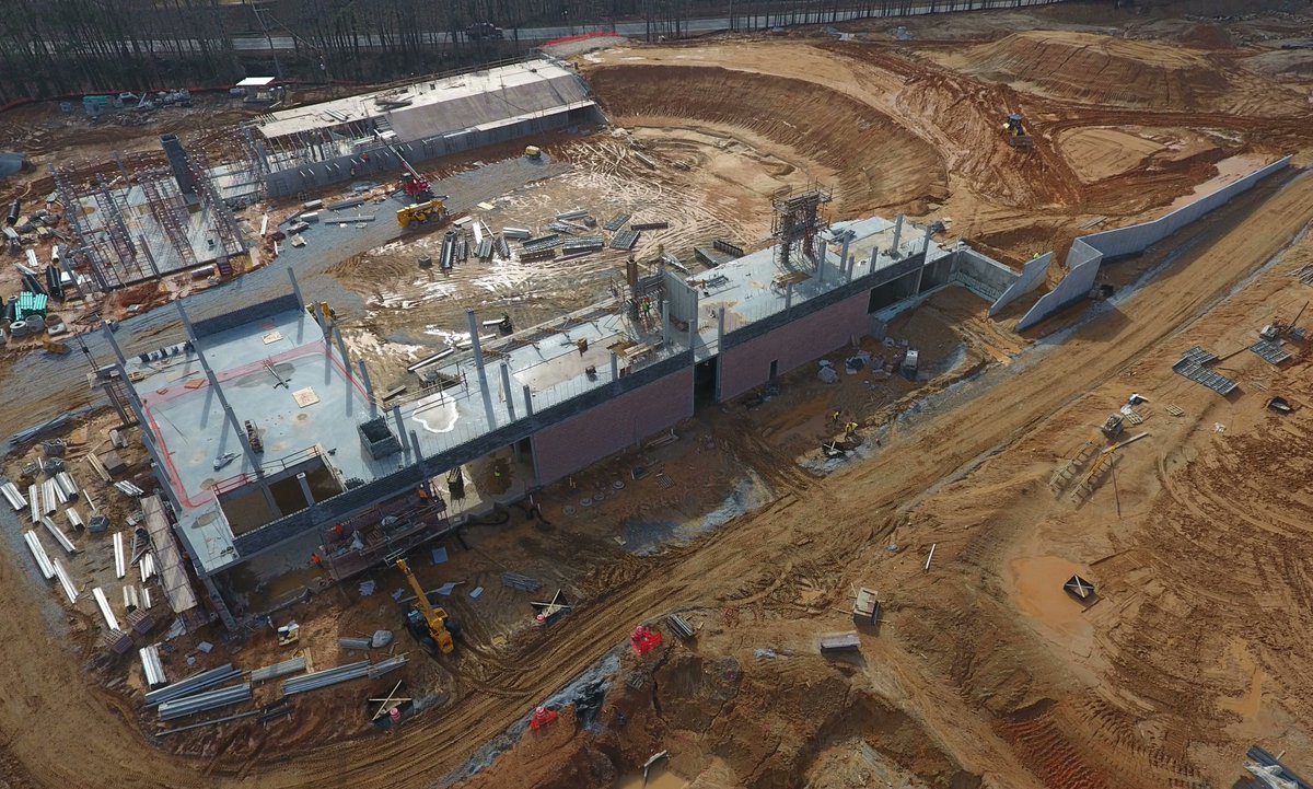 RALINassociates's tweet photo. The Legacy Arena has gone vertical! The RaLin team is making great progress on our project for the Douglas County School System. This versatile facility will soon be the host to graduations, sports tournaments, concerts, and conferences.

#RaLin #BuildUpClients https://t.co/rQ3UU5jx6l