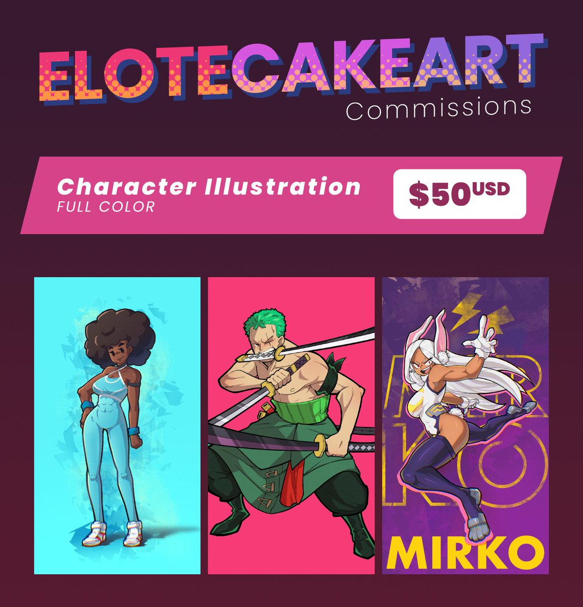 EloteCakeArt's tweet photo. I'm opening commissions! Support me directly by getting custom art for you 💕✨

💌 elotecakeart@gmail.com or DM
♻️ RTs are very appreciated https://t.co/pqw9bl7cnw