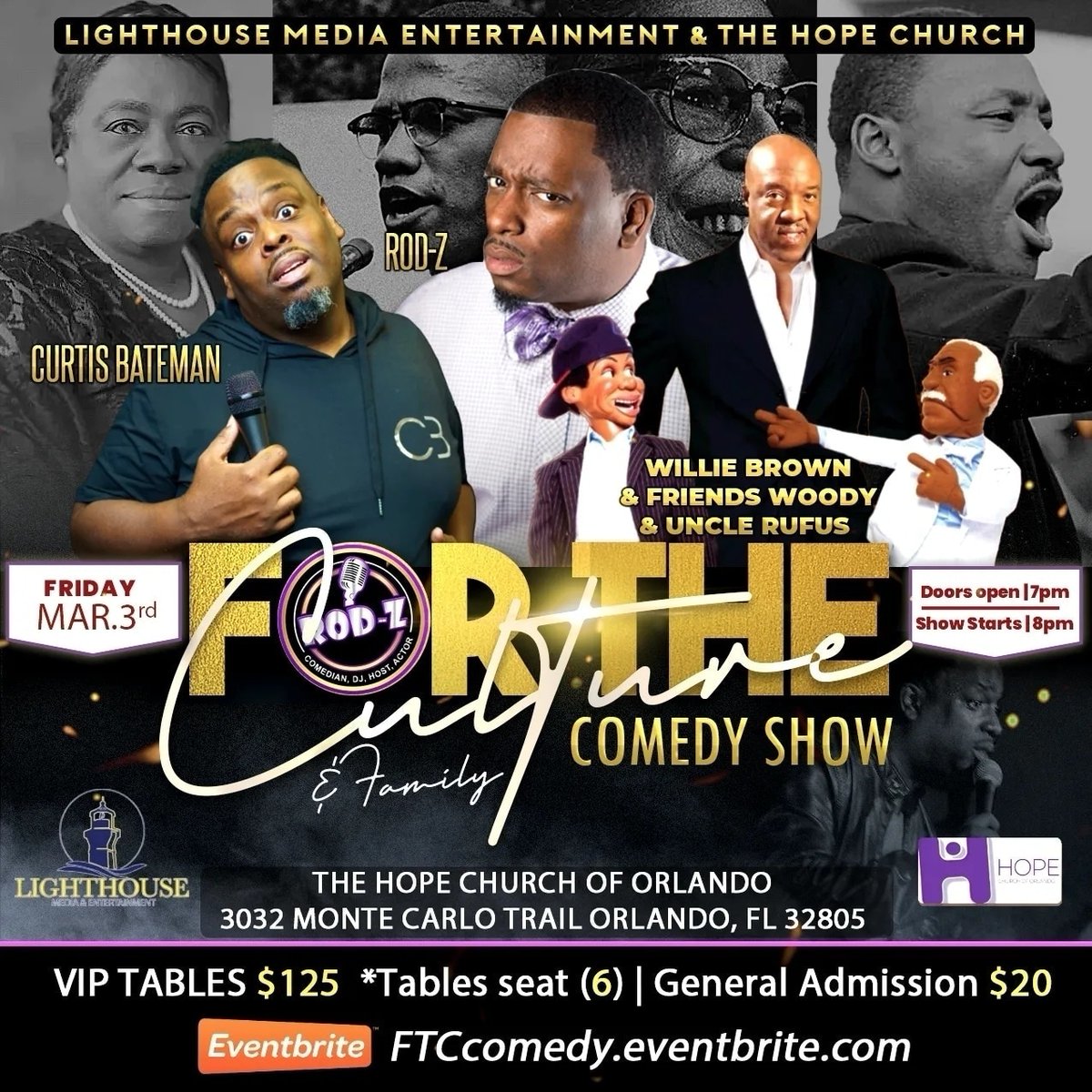 Rodzcomic's tweet image. FTCCOMEDY.EVENTBRITE.COM 
Tickets available now. This is gonna be a Great show.