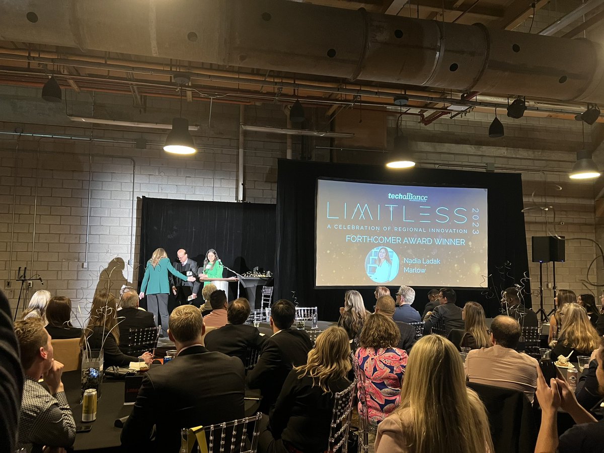 Christina_Fox's tweet photo. Congratulations to all #Limitless2023 winners! Your world-changing contributions to the innovation ecosystem fuels our thriving tech economy and helps us make strides towards a better future.
#LiftAndRise
@Tenomix_Inc
@LBMXinc
@AV_GoDigital
@wearemarlow
FoodSecurityStructues https://t.co/70jEqH2VmG