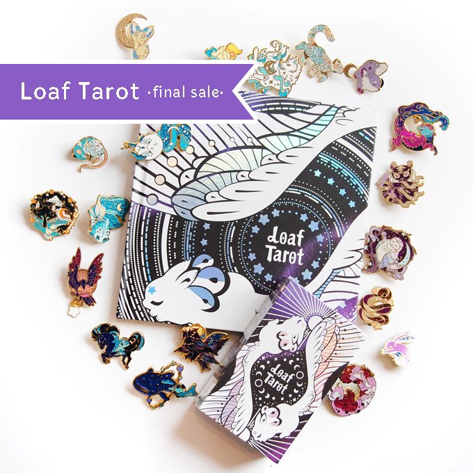 FINAL SALE!  It’s that time!  Loaf Tarot  is wrapping up, so don’t miss out!  Shop closes February 22nd!