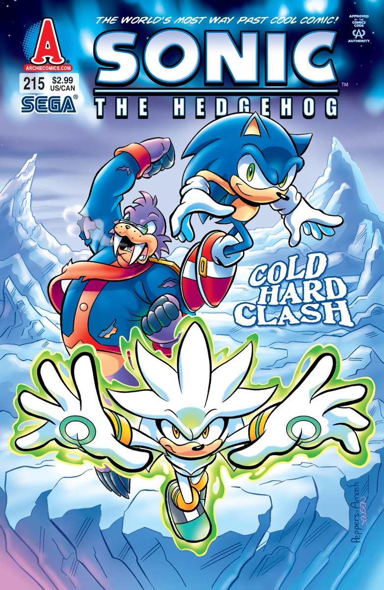 SonicCovers's tweet photo. Sonic the Hedgehog (Archie) #215
Pencils: Jamal Peppers (@Jamal_Peppers)
Inks: Jim Amash
Colors: Jason Jensen https://t.co/vEm4WpdSB2