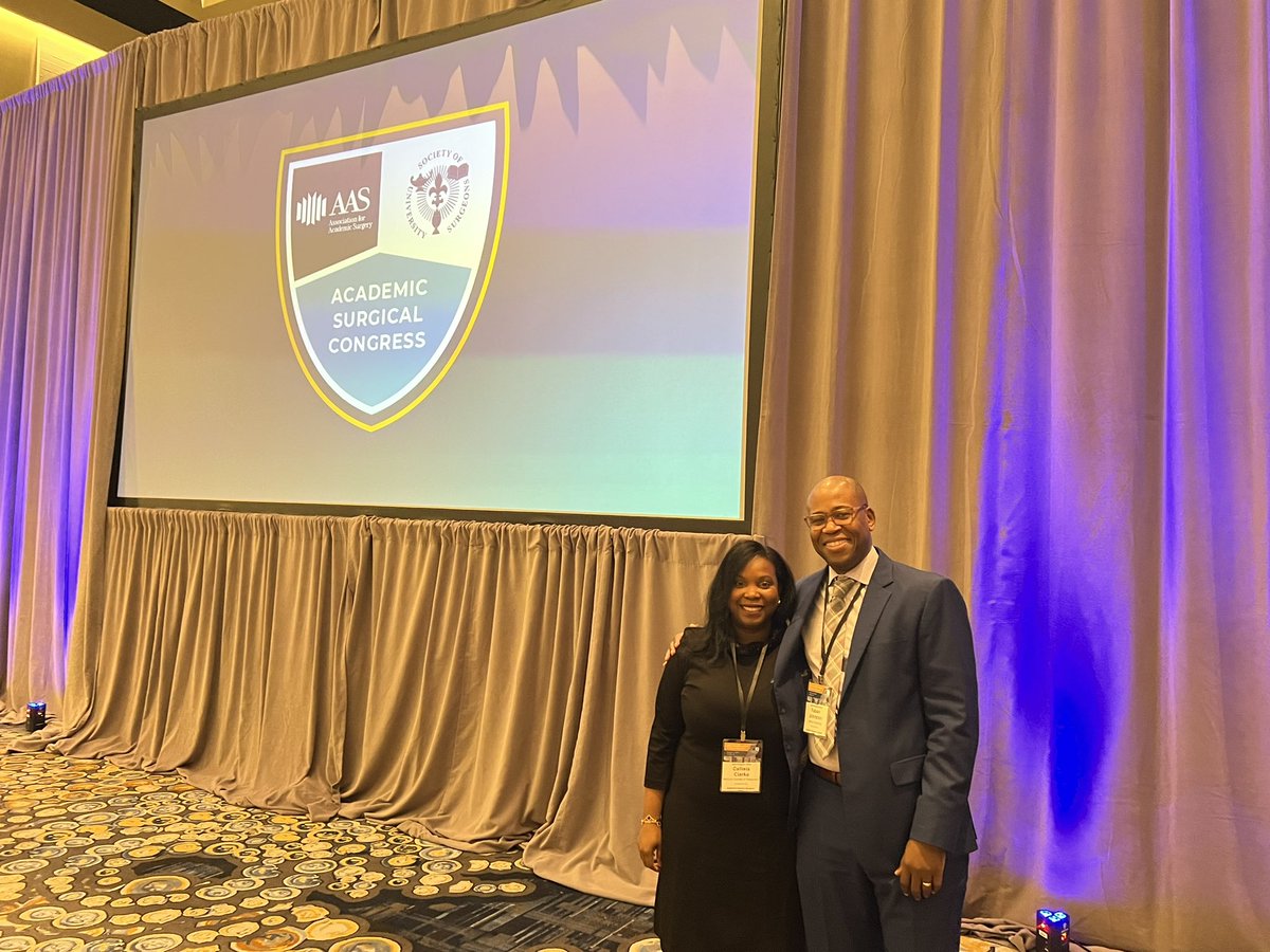 Ugwuji Maduekwe (@umaduekwemd) on Twitter photo @FabianJohnston (President) & <a href="/DrCNClarke/">Callisia Clarke MD</a> (President-Elect) of <a href="/AcademicSurgery/">Assoc4AcademicSurgery</a>. 🇯🇲🇯🇲🇯🇲 BIG UP JAMAICA!! <a href="/hopkinssurgery/">Hopkins Surgery</a> <a href="/MCWSurgery/">MCW Surgery</a> <a href="/SocietyofBAS/">Society of Black Academic Surgeons</a> @FabianJohnston (President) & <a href="/DrCNClarke/">Callisia Clarke MD</a> (President-Elect) of <a href="/AcademicSurgery/">Assoc4AcademicSurgery</a>. 🇯🇲🇯🇲🇯🇲 BIG UP JAMAICA!! <a href="/hopkinssurgery/">Hopkins Surgery</a> <a href="/MCWSurgery/">MCW Surgery</a> <a href="/SocietyofBAS/">Society of Black Academic Surgeons</a>