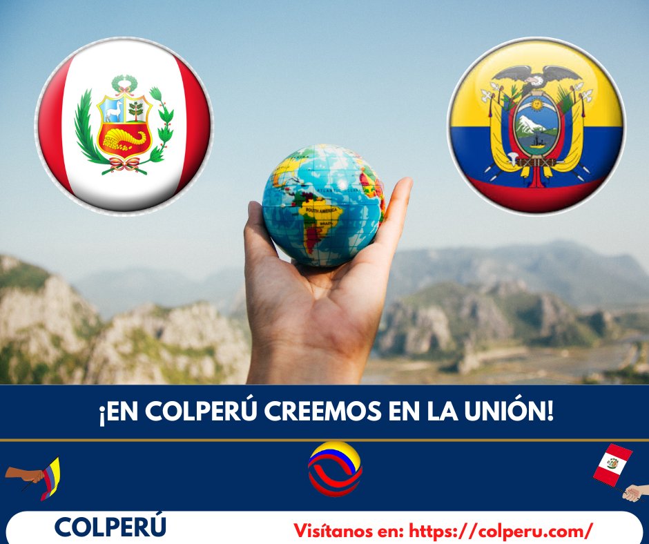 Hoy es un buen día para recordar que seguimos trabajando arduamente en fortalecer las relaciones comerciales entre Colombia y Perú!🇨🇴🇵🇪🫱🏻‍🫲🏼
La misión de COLPERÚ traspaza las fronteras🌍