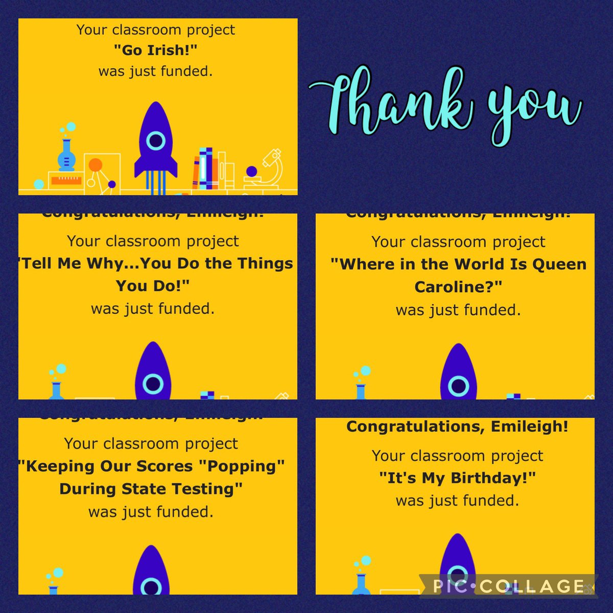 classroommusic1's tweet photo. Today, an unprecedented 5 @DonorsChoose
projects funded,
thanks to #2xmatch.
Thanks to all who shared and donated! My school, my Ss, and I are grateful and so very blessed. #blackhistorymonth2023 https://t.co/5K1ygm6lr2