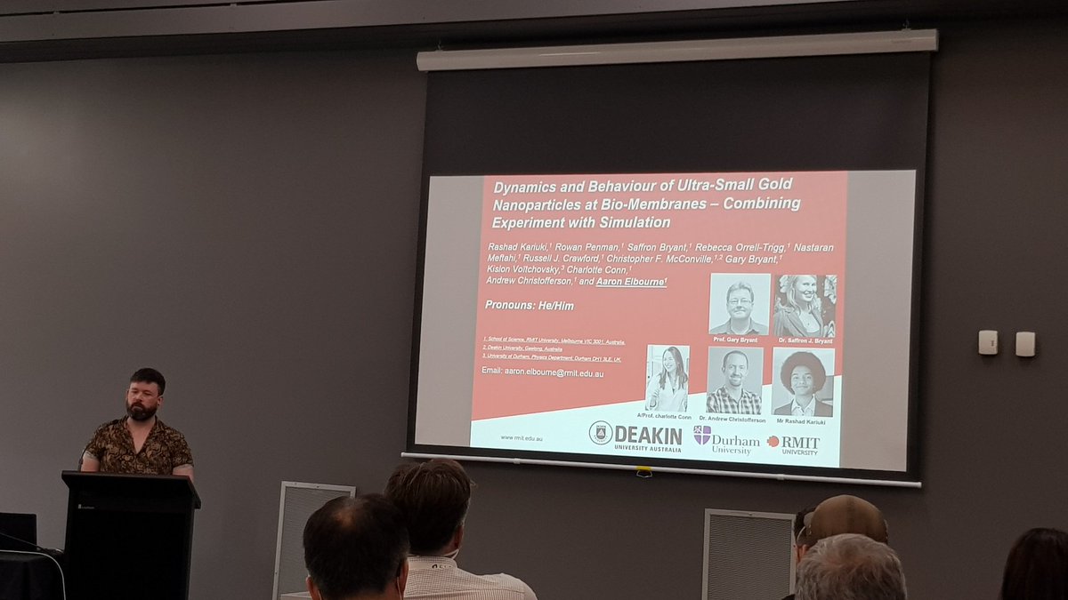 Saffron Bryant (she/her) (@saffronbryant) on Twitter photo Fantastic presentation from the king of AFM @AaronElbourne 
At #AMN10 Fantastic presentation from the king of AFM @AaronElbourne 
At #AMN10