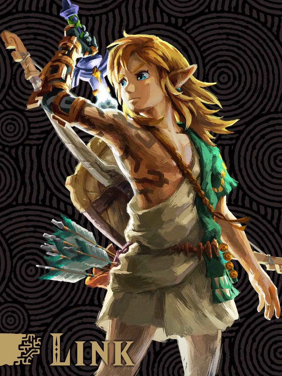Zelda_Tears's tweet photo. ¡Echa un vistazo a las nuevas ilustraciones de los personajes de The Legend of #Zelda: Tears of the Kingdom! https://t.co/LijFyuL3H4