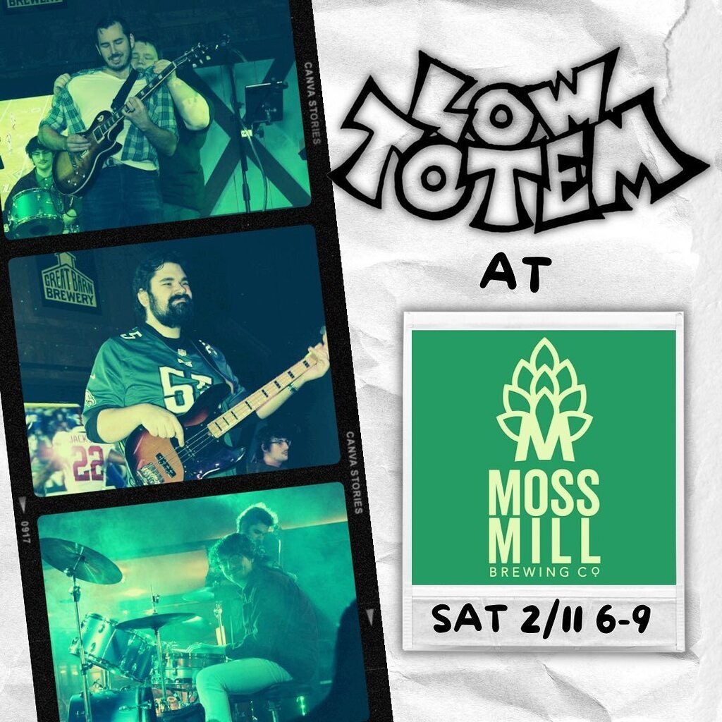 We’re gonna be celebrating <a href="/mossmillbrewing/">Moss Mill Brewing Co</a>’s 5th anniversary with a great night of tunes! We’ll be rocking this Saturday, 6-9! Don’t miss it! instagr.am/p/Coa817QOGqX/