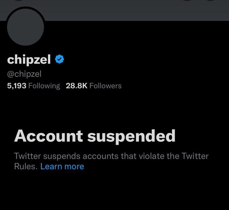 Illegal Chipzel tweet media