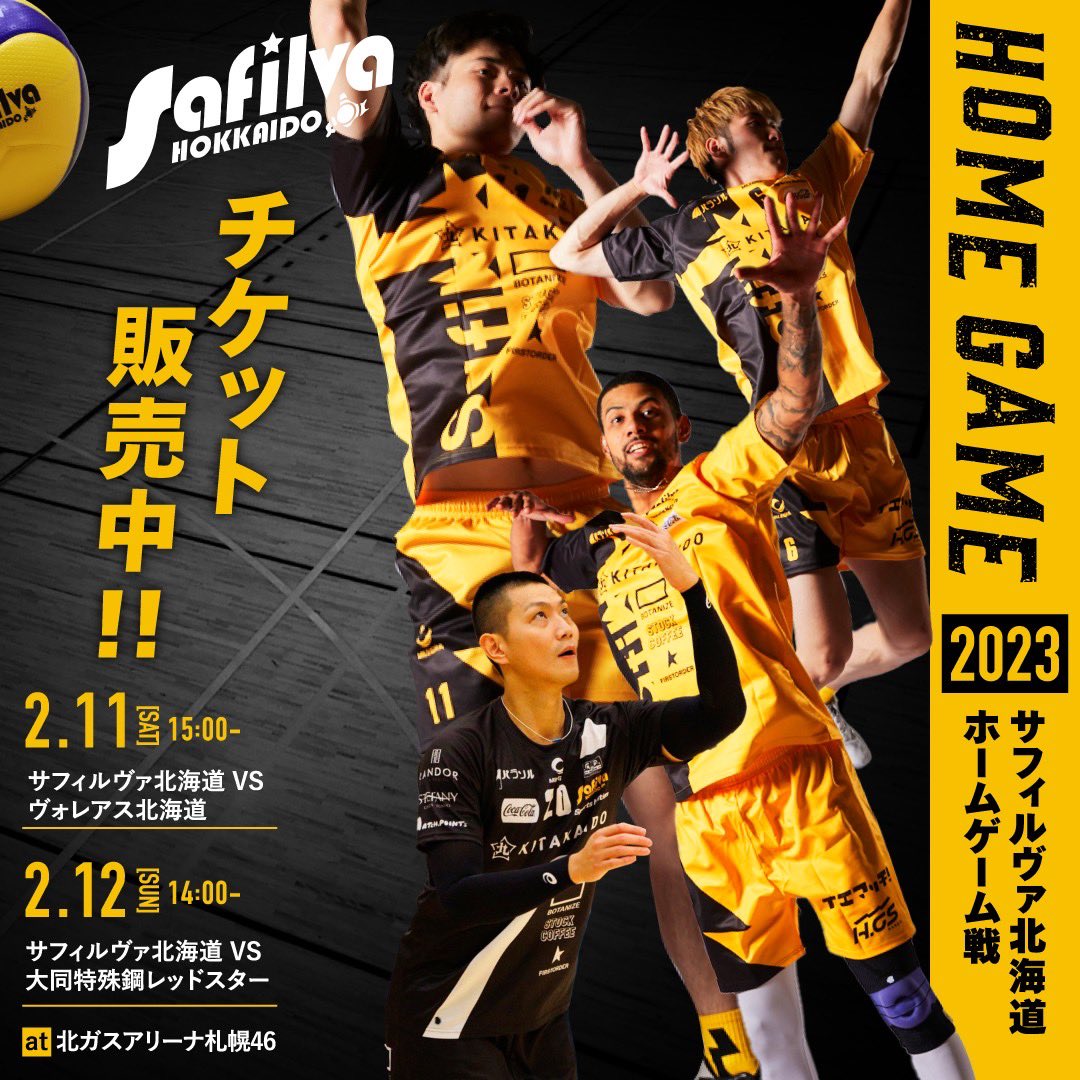 今年はバレーも観に行こう