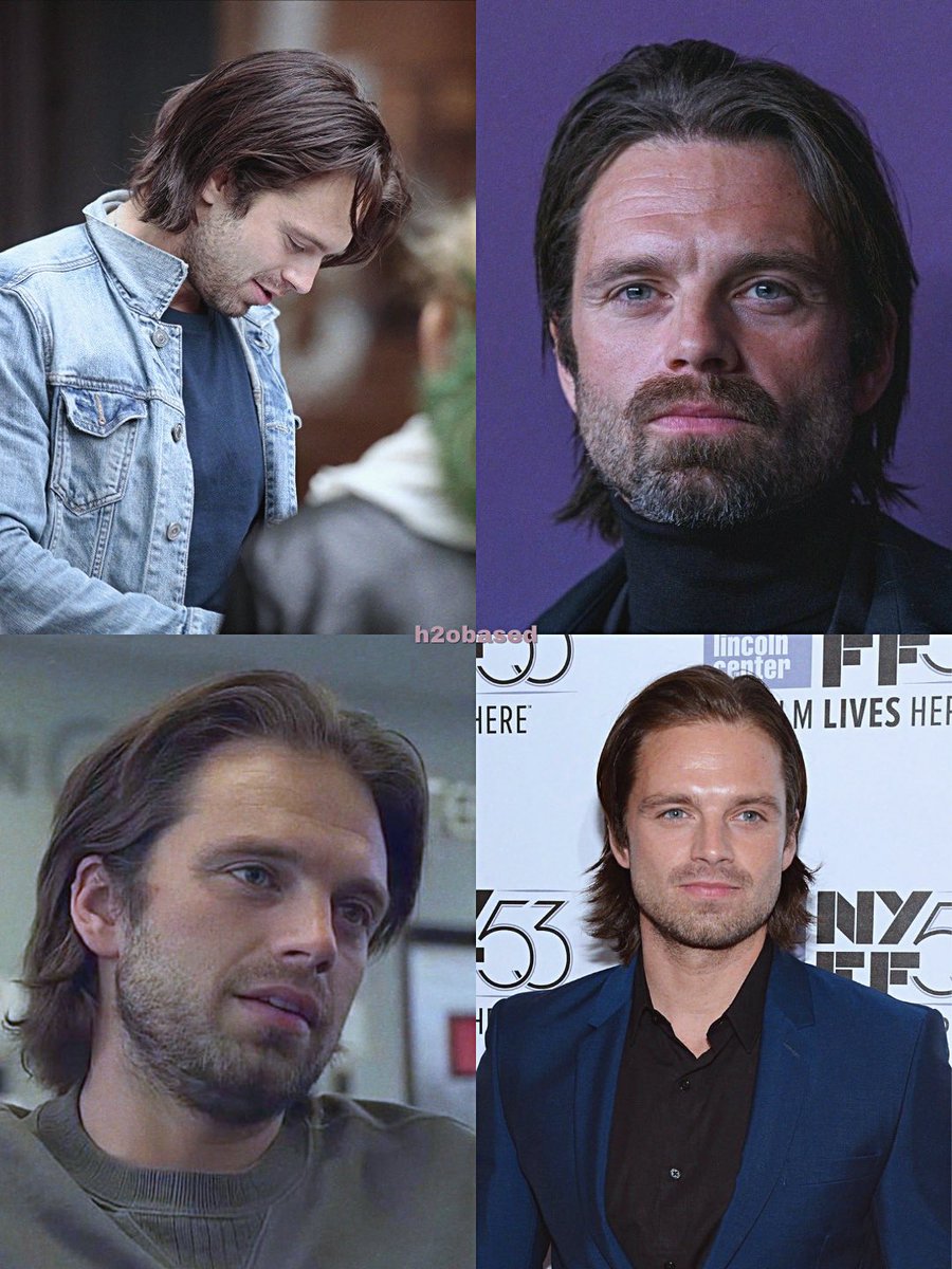 h2obased's tweet photo. Look who’s acing the grow your Bucky Barnes hair challenge https://t.co/mLXOoDYBba