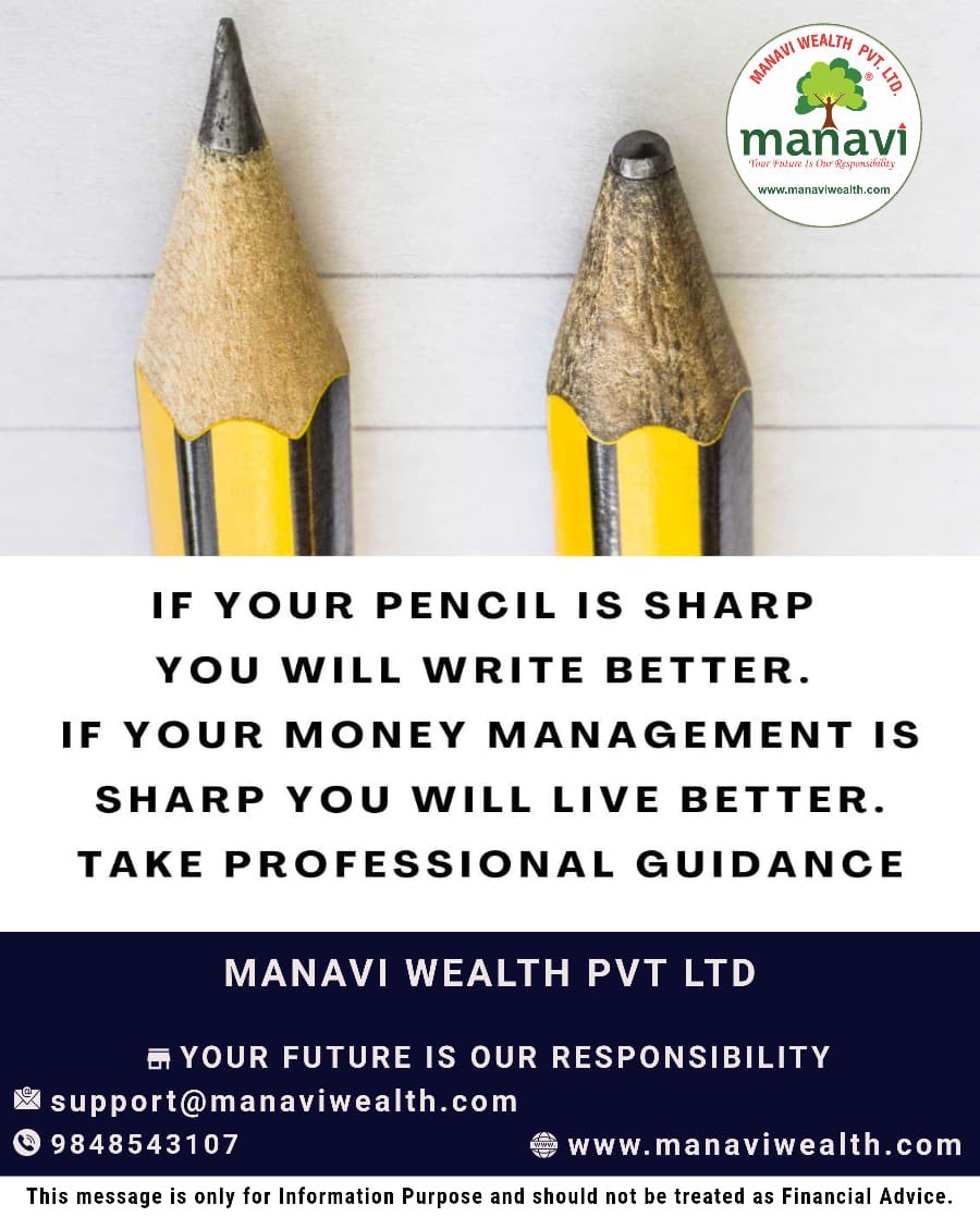 ManaviWealth's tweet image. Sharpen your money management skills to live a better life.
#AdvisorZarooriHai #ManaviWealth #ForFinancialFreedom