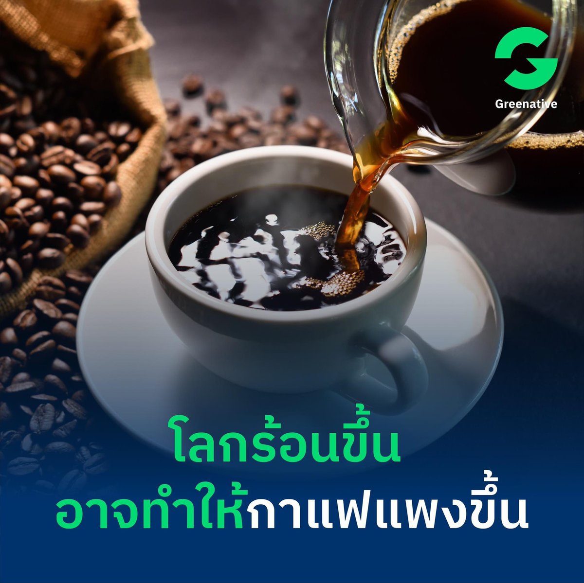 Greenative_Co's tweet photo. ใครเป็นมนุษย์ที่ขับเคลื่อนด้วยพลังกาแฟ ฟังให้ดี โลกร้อนอาจทำให้ผลผลิตกาแฟน้อยลง หายากขึ้น และราคาแพงขึ้น 

และหากใครกำลังคิดว่า งั้นเปลี่ยนไปกินโกโก้เย็น ชานมไข่มุกแทน ขอบอกว่า เสียใจด้วยจริงๆ เพราะผลผลิตโกโก้และชาก็ได้รับผลกระทบเช่นกัน

อ่านฉบับเต็ม https://t.co/SOvRjM7374 https://t.co/GnEehLbbni