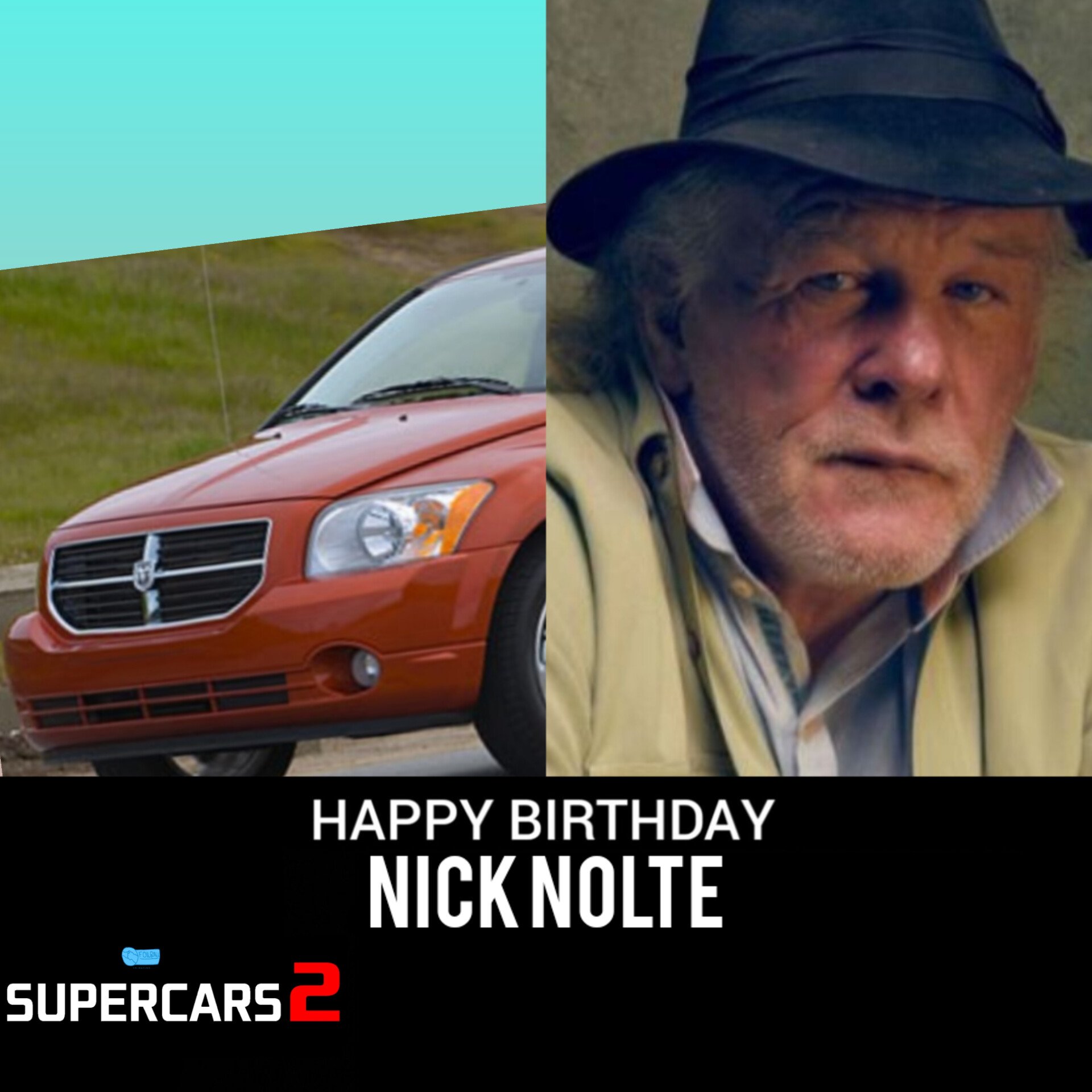 SUPERCARS 2 wish to say Happy Birthday to Nick Nolte .  