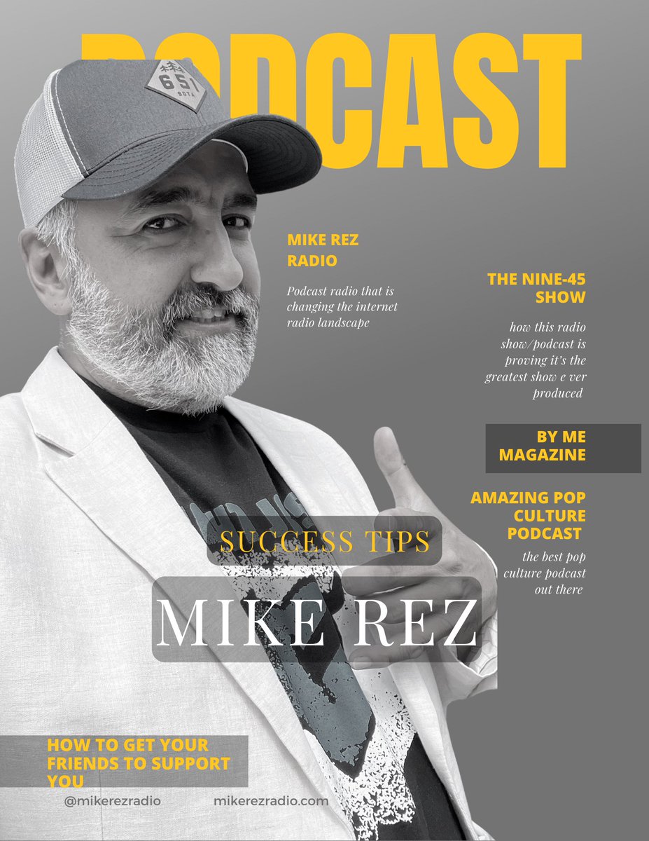 mikerezradio's tweet photo. The new #PodcastMagazine is out! https://t.co/yeZbGqRP1F
