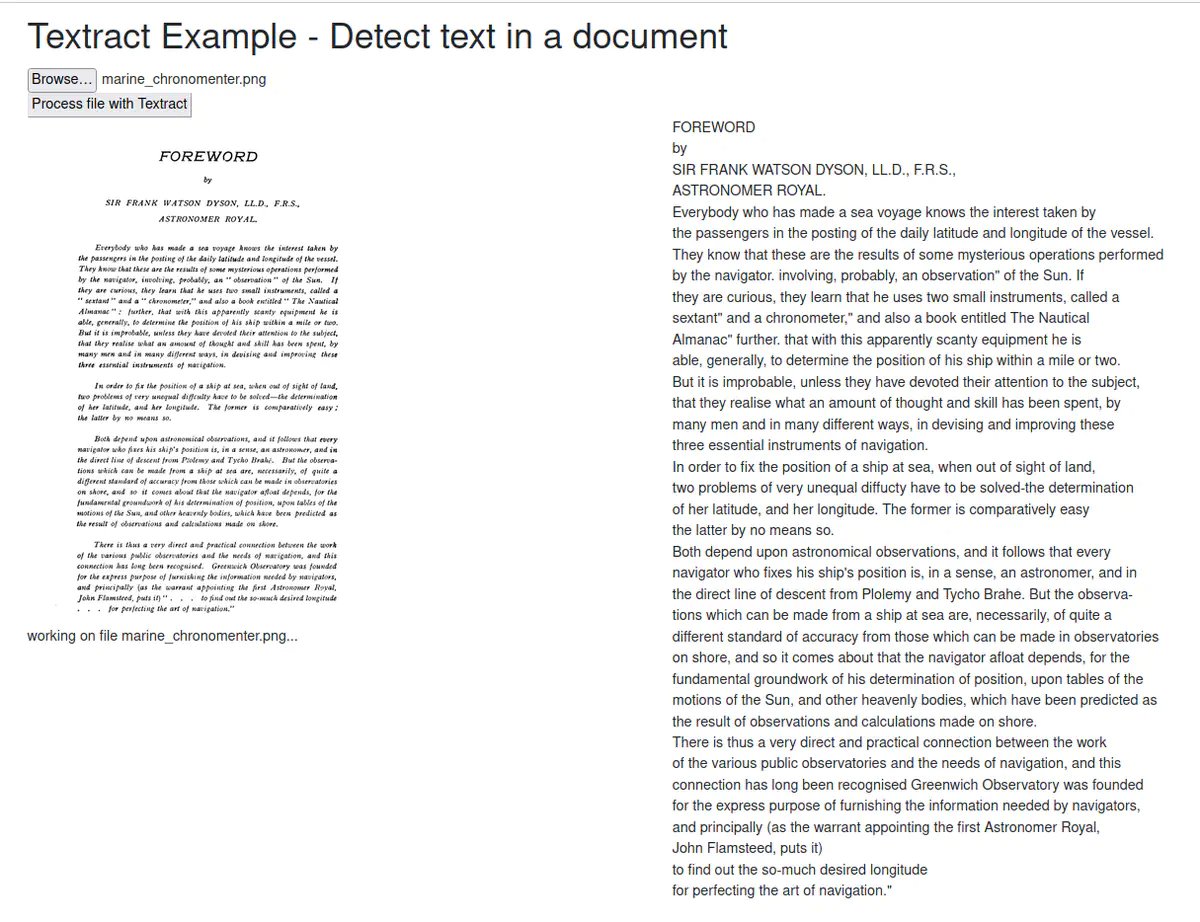bryanjhogan's tweet image. I've been having fun with Textract on AWS for a couple of weeks. Here is how to extract simple text from an image - nodogmablog.bryanhogan.net/2023/02/extrac…
#dotnet #dotnetonaws #ai