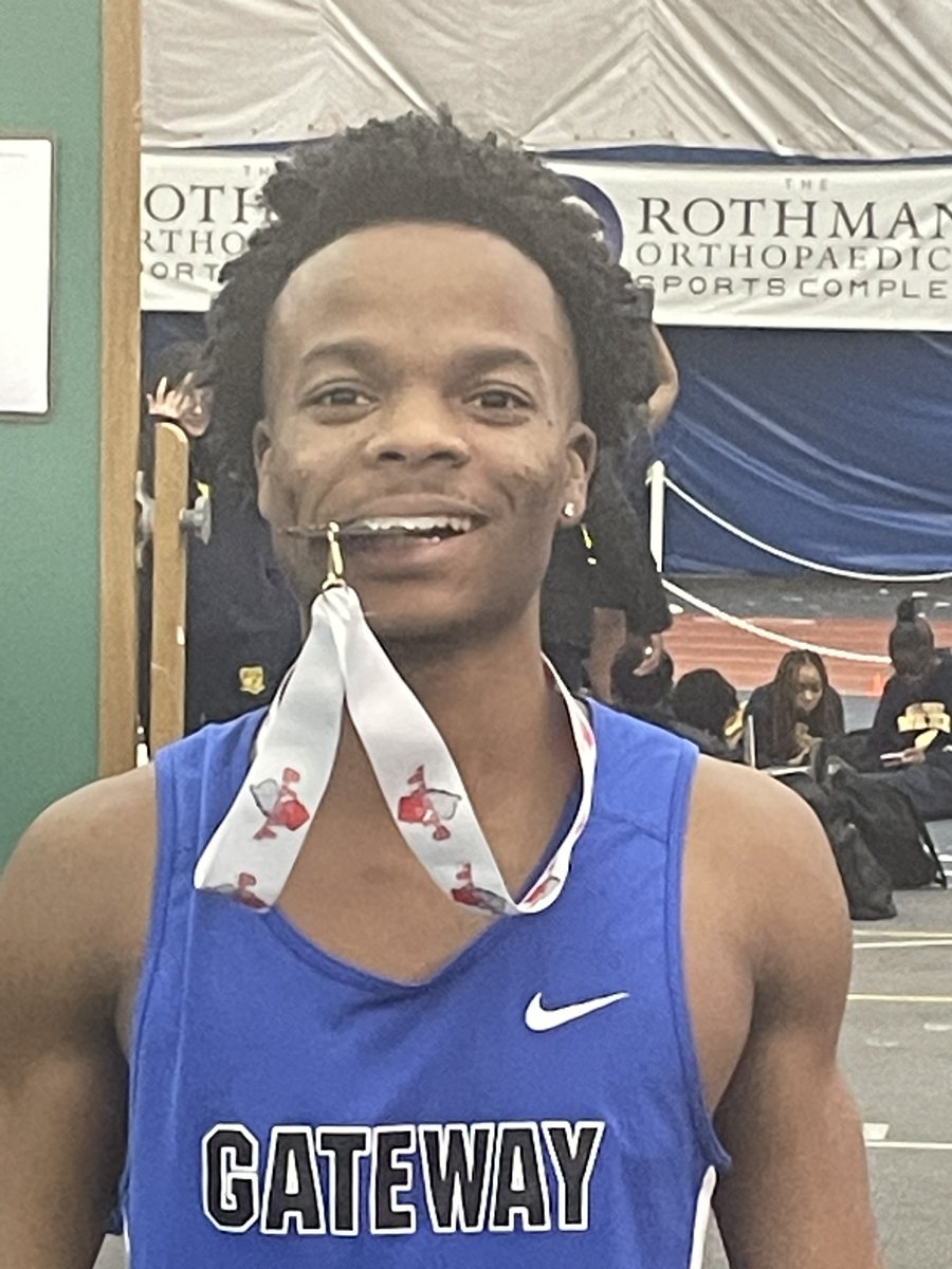 GRHSGators's tweet photo. Lloyd Shambry finished 2nd in the 55 meter dash in a SJ invitational meet with a time of 6.57.  A Top 25 time in the state! https://t.co/X0cFUARAPm