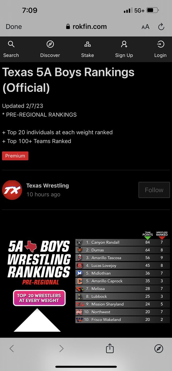 wakelandwrestle's tweet photo. Awesome but don’t buy the hype. Still have lots to do this weekend. #expect2win #Get2State https://t.co/yA4QSTeBEa
