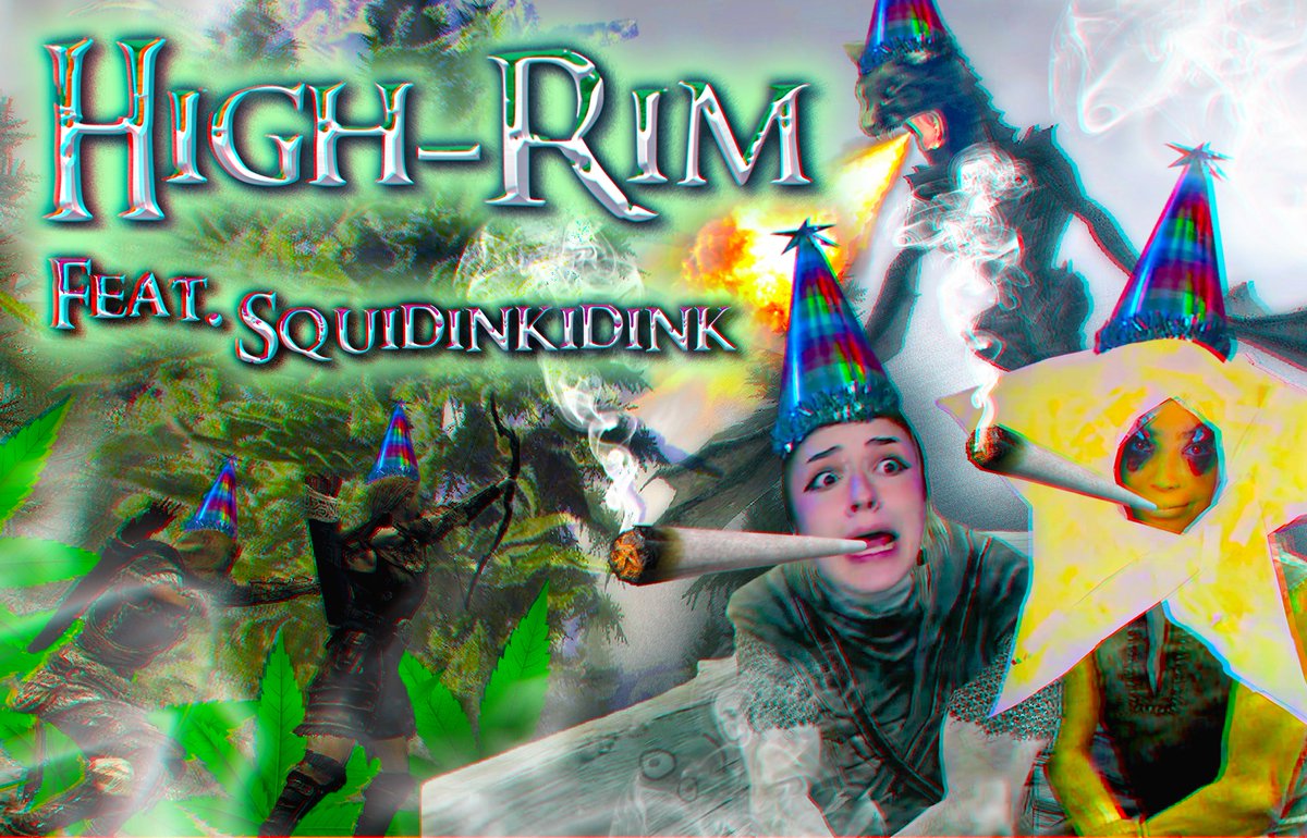 mika_miba's tweet photo. "Hey, you. You're finally a-baked!"

SQUID TEACHES ME SKYRIM BUT WE'RE BAKED AS FUCK!!!
JOIN NOW FOR THE PRE-GAMING!!!

https://t.co/NrNaIghuNm https://t.co/l53XaowKMS