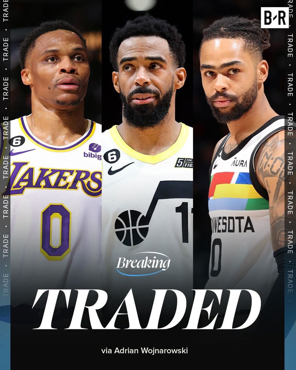 Source: Lakers Trade Russell Westbrook For D'Angelo Russell, Malik Beasley,  and Jarred Vanderbilt in Three-Team Deal – NBC Los Angeles