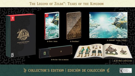 ChitoGamingLive's tweet photo. Zelda Tears of the kingdom CE $129.99

https://t.co/OAUJghOriL https://t.co/DwZ08qdFau