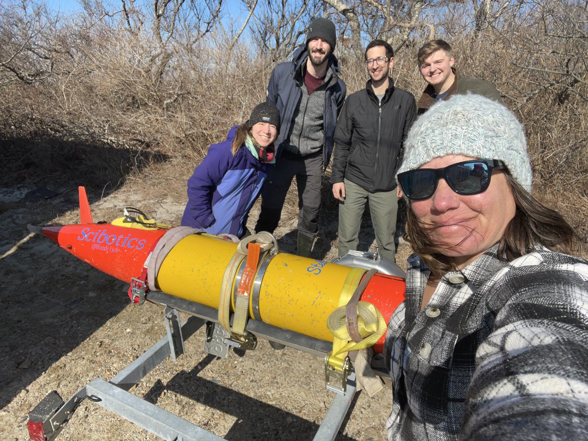 When you try hard things, they might not always go according to plan. But we learn, we build stretchers out of drift wood and we study the data.  Then we innovate and try again. #oceanography #robots