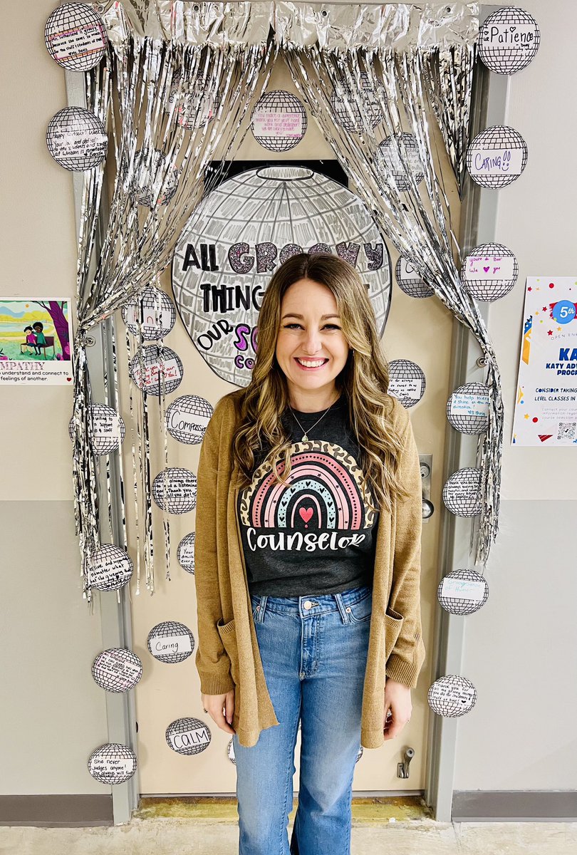 We have so many GROOVY things we love about Mrs. Sutherland!  Happy Counselor’s Week!  ❤️❤️