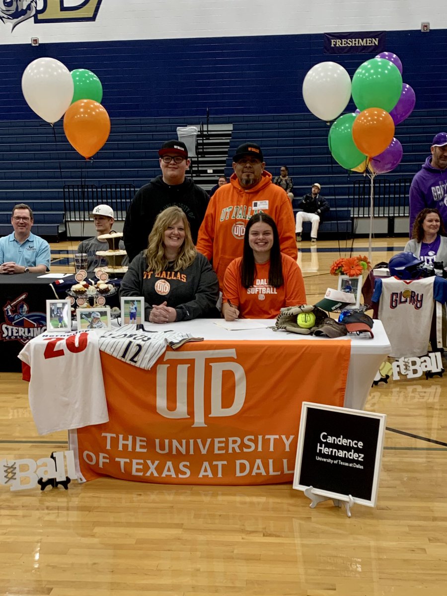 A huge congratulations to one of our senior leaders <a href="/20_chernandez/">Cadence Hernandez</a> who has officially signed her NLI to continue her athletic &amp; academic career with <a href="/UTD_Softball/">UTD Softball</a>. Her work ethic, competitiveness, &amp; positive leadership shine continually on &amp; off the field. We are so proud of you