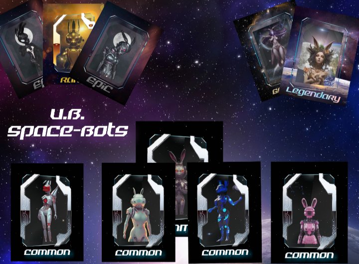 UglyBunnyNFT's tweet photo. Mint 3 U.B Space-Bots and get a special surprise from my merch store 🐰 don't forget Space-Bots are now stakable🔥 #Mint #NFT #Uglybunny https://t.co/ke7TBaIUXa