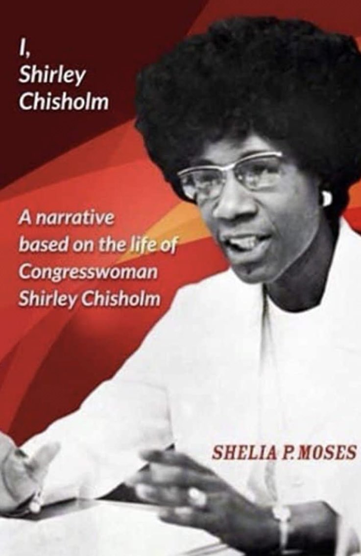 THE BOOK GIVEAWAY MARATHON continues!  I will be giving away a  copy of…I,Shirley Chisholm tomorrow at 6:00 p.m. Follow me on this page and Reply - FOLLOWING to enter the drawing. #ContestAlert #shirleychisholm sheliamoses.com