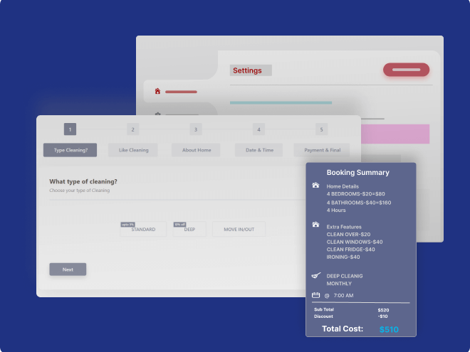 sam_lawrence__'s tweet photo. #Cleanly - WordPress Booking Service Plugin.

👉https://t.co/tZ5IzHDVdA

#1 All in One Cleaning Service Plugin

💦 Easy to manage Plugin Dashboard
💦 Multistep booking form
💦 Live Calculation of Booking Summary

#WordPressBookingPlugin #BookingCalendar #bookingservices https://t.co/usk1WTOaH4