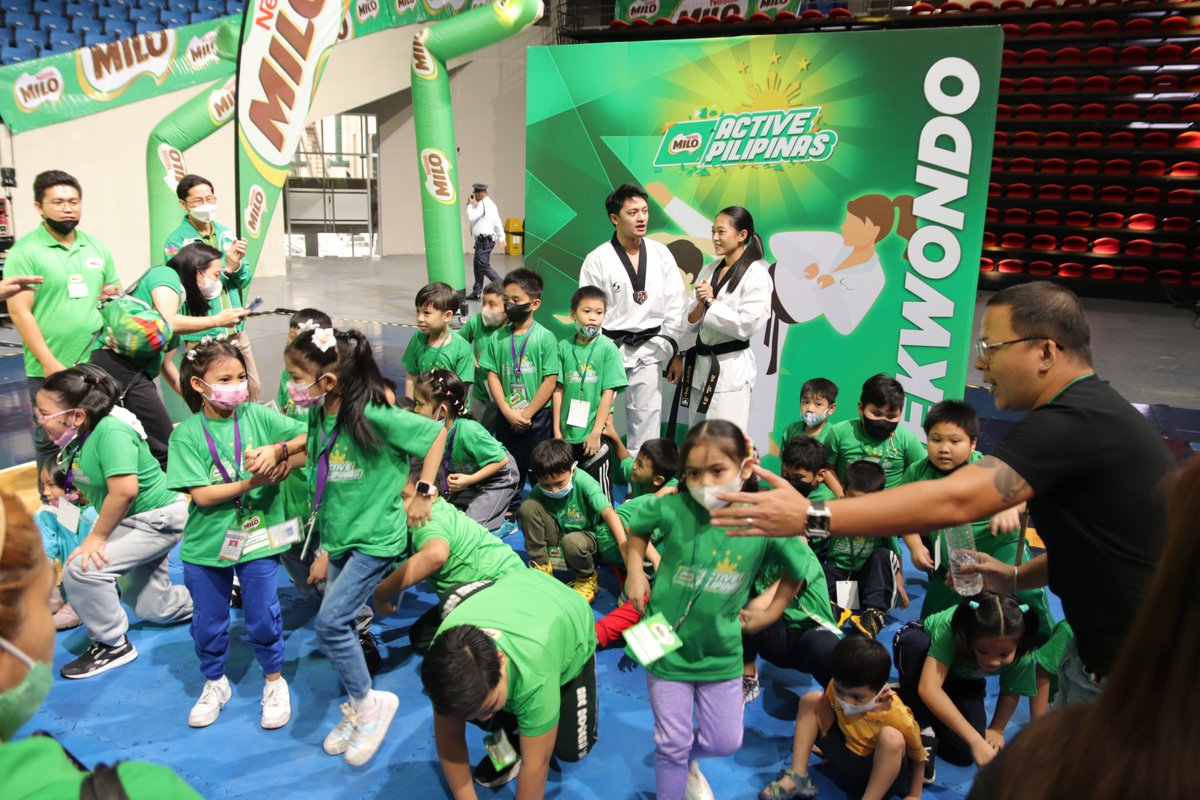 nassystemph's tweet photo. Look! National Academy of Sports @nassystemph  officials participates in the MILO Active Pilipinas media launch event last January 28, 2023, at Philippines Sports Commission Arena, Pasig City. 

#OneNAS
#TatakNAS https://t.co/AzlafjxNDZ
