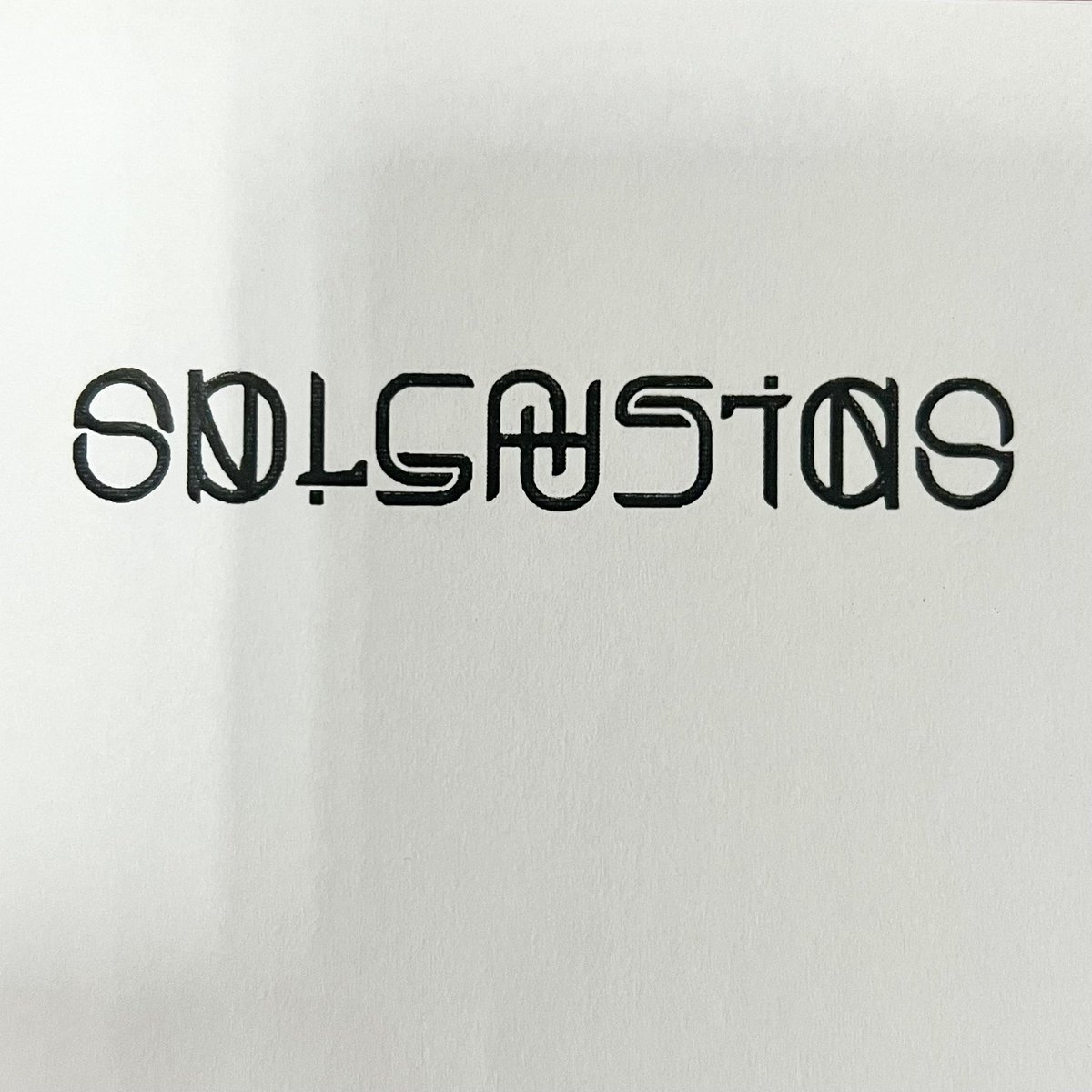 jaaaapoks's tweet photo. @solcasino I made an ambigram of Solcasino. I cant add the .io coz its hard. HAHAHAHAA dm me for wl 👀 https://t.co/NJNvUpxo7V