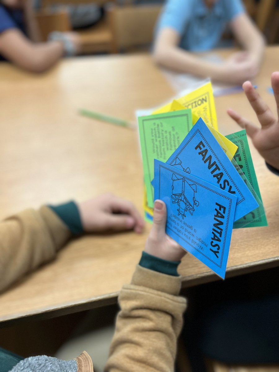 OrtizLibrary259's tweet photo. Honing our genre skills in fifth grade library #fanandpick @beckergaile @usd259libraries @WichitaUSD259 https://t.co/UtmdIBBtMS