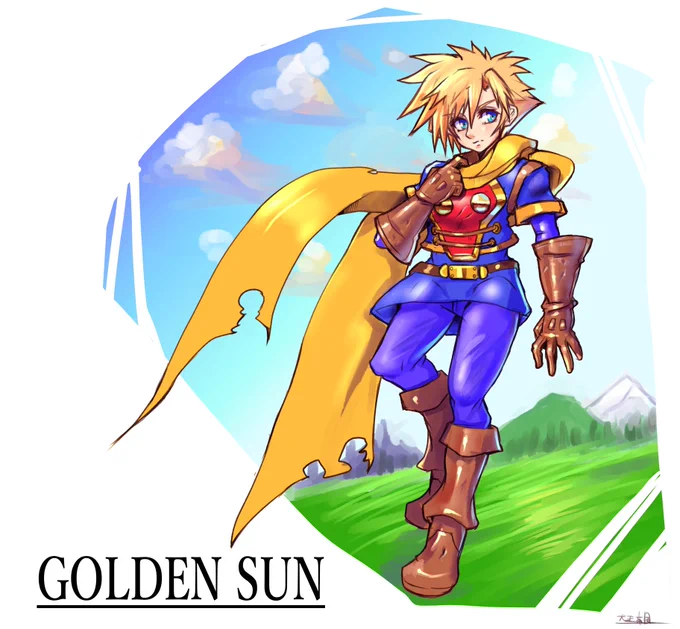 Switchのアドバンスのやつ、黄金の太陽見えた。ワクワク 