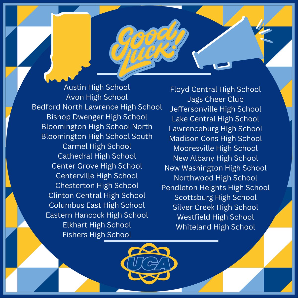 Hoosier Cheer Coaches Association tweet media