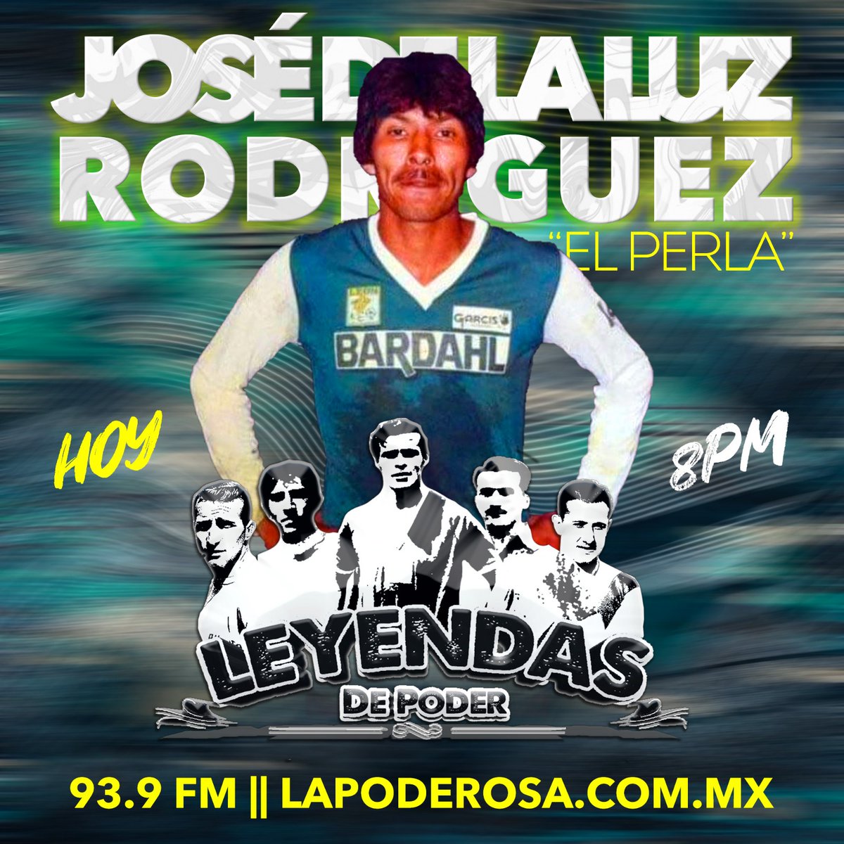 geraslugo's tweet photo. A unos minutos de arrancar #LeyendasDePoder con @castrejonadrian y @Jassovivero en @LaPoderosaLeon 
Hoy estará de perlas la nostalgia futbolera... https://t.co/viSfNPli8c