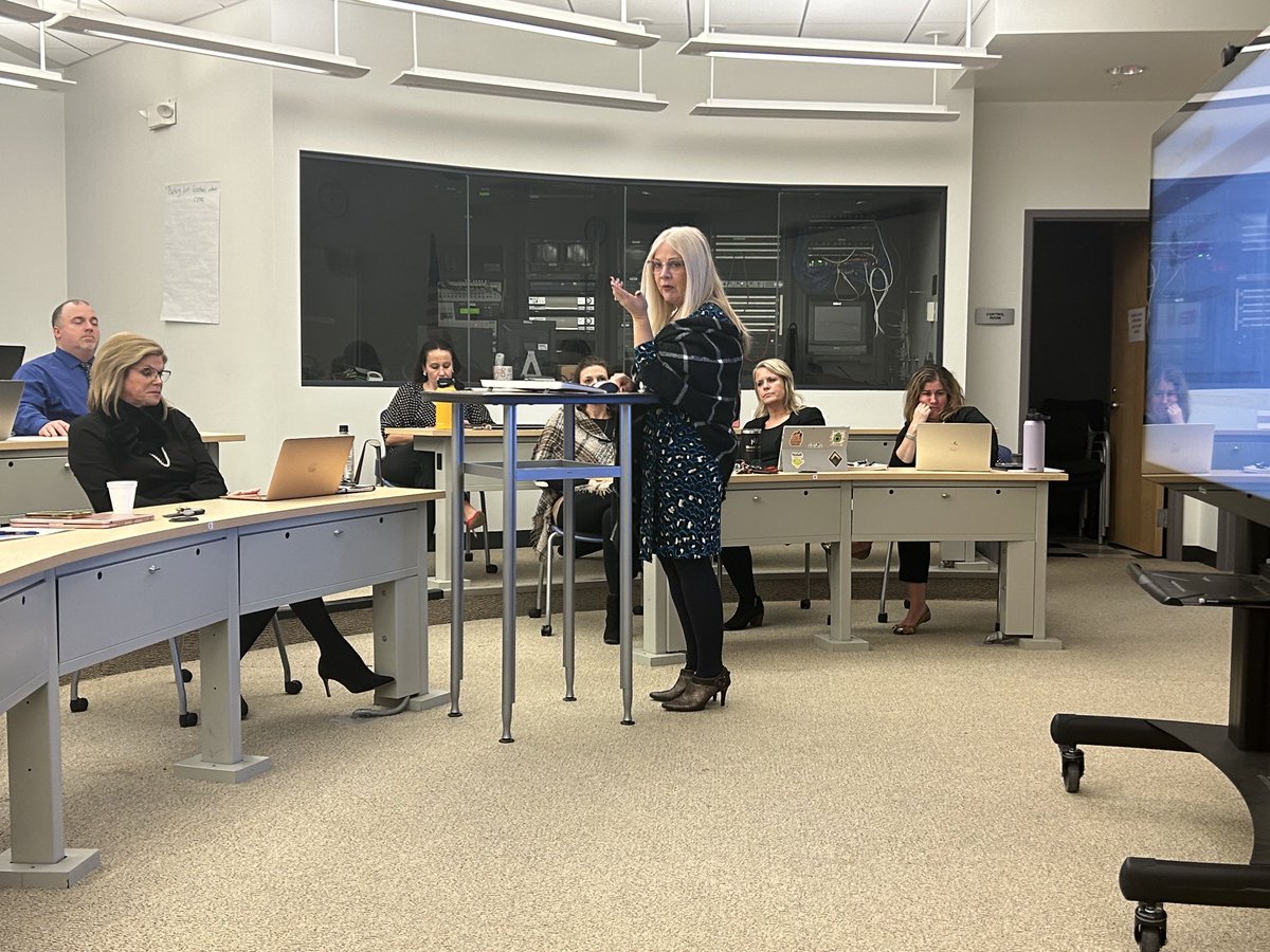 KarwanVanessa's tweet photo. Our @ESCoftheWR advisory meeting with our local Lake and Geauga school districts went well as we presented programs and grant supports! #escwr https://t.co/Cme9I3Stz0
