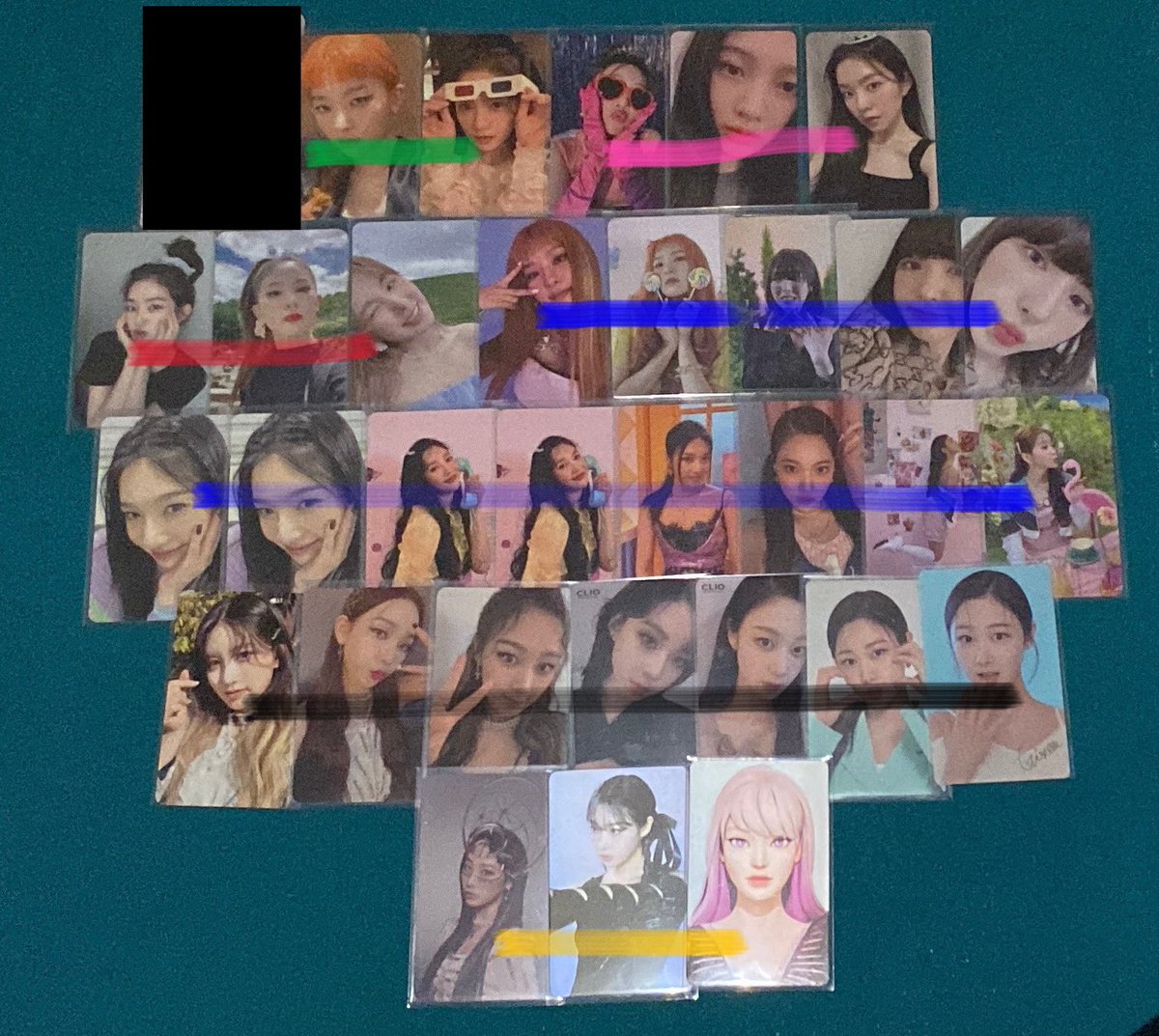 maindanseul's tweet photo. wts lfb red velvet aespa ph
selling as set only ₱4450

- can lf kahati but will transact and ship to one address only
- x sensitive
- 2 wks res w/ 500 deposit 
- prio payo (bigay ko 4200)
- free pf papada ko binder

mop: gcash
mod: ggx, lbc, jrs, sdd https://t.co/oREwohshZV