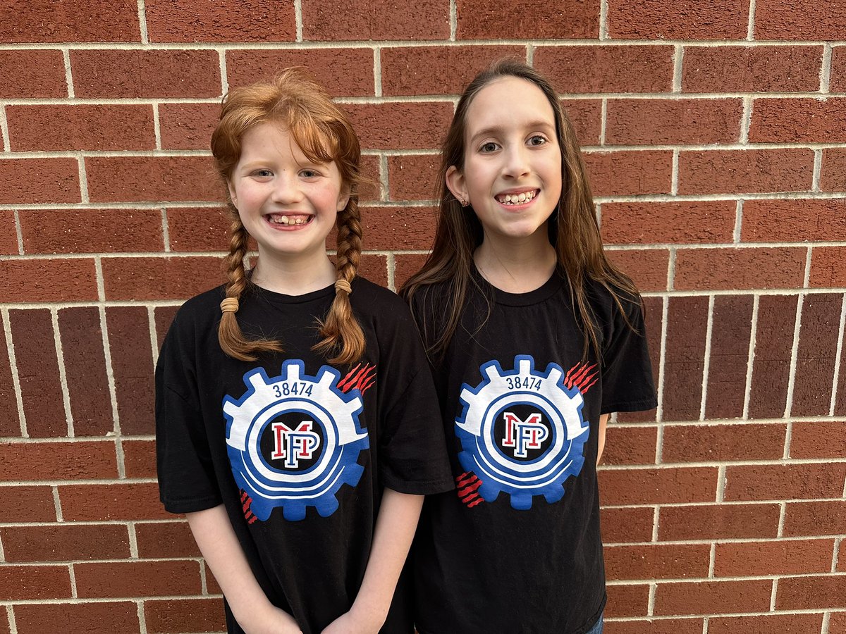 Check out these two #GirlPowered engineers! We’re so proud of their persistence with problem-solving this season!