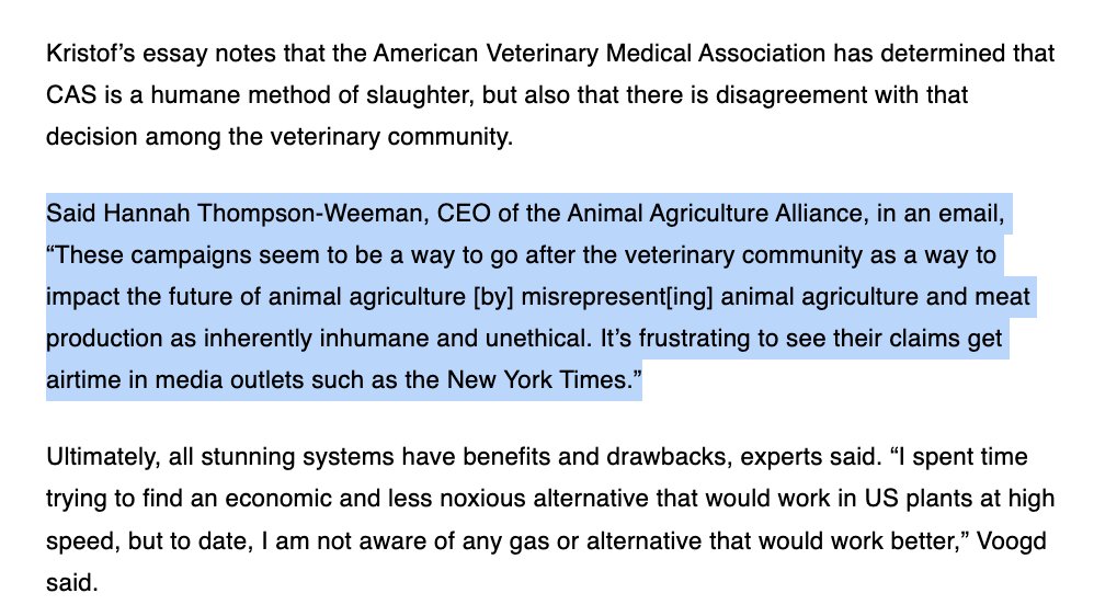 So renowned behaviorist Dr. Temple Grandin, Professor of Livestock Medicine Dr. Jim Reynolds &amp; 127 veterinarians who signed the statement are attacking the veterinary profession? The 16 hrs of uncut footage misrepresents things? <a href="/NickKristof/">Nicholas Kristof</a> <a href="/NYTimes/">The New York Times</a>
 ourhonor.org/gaschambers