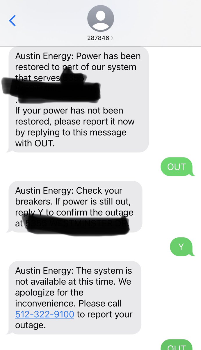 Hey <a href="/KirkPWatson/">Mayor Kirk Watson</a> <a href="/austinenergy/">Austin Energy</a> my pregnant wife and I have been without power since Feb 1 and the customer service has been horrendous. Now we’re told WE have to pay and fix ourselves to connect back to the grid. This is unacceptable. Where and who do we send the invoice to?