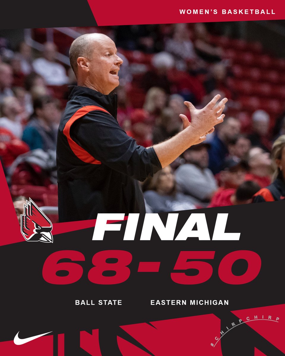 BallStateWBB's tweet photo. .@BSUCoachBrady and his bunch got WIN No. 2⃣0⃣
#ChirpChirp x #WeFly https://t.co/TuGb7bNwFq