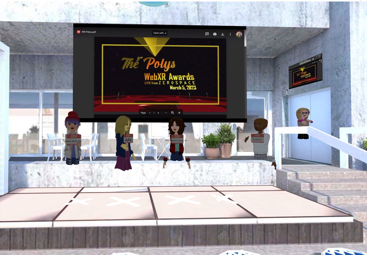 ThePolyAwards's tweet photo. Thank you for featuring #ThePolys at #RIN #RealityInnovatorsNetwork today!
@thierryproto @juliesmithso, Ginna Lambert
@360Commercials
The Polys will be presented LIVE @ZeroSpaceNYC on March 5! https://t.co/inGf7kCgVp